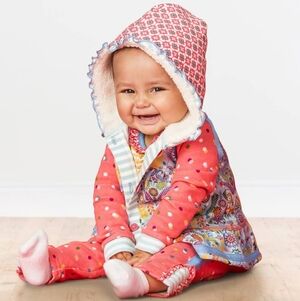 Matilda Jane Hold Me Hoodie Set Size 12-18 Months